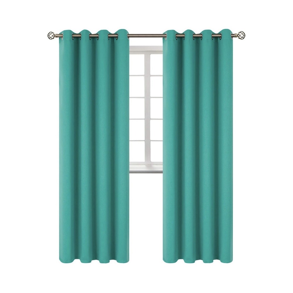 BGment Room Darkening Curtains 52" x‎ 120" 2 Grommet Thermal Insulated Panels.